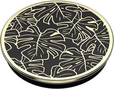 Popsockets - PopGrip - Enamel Monstera Black