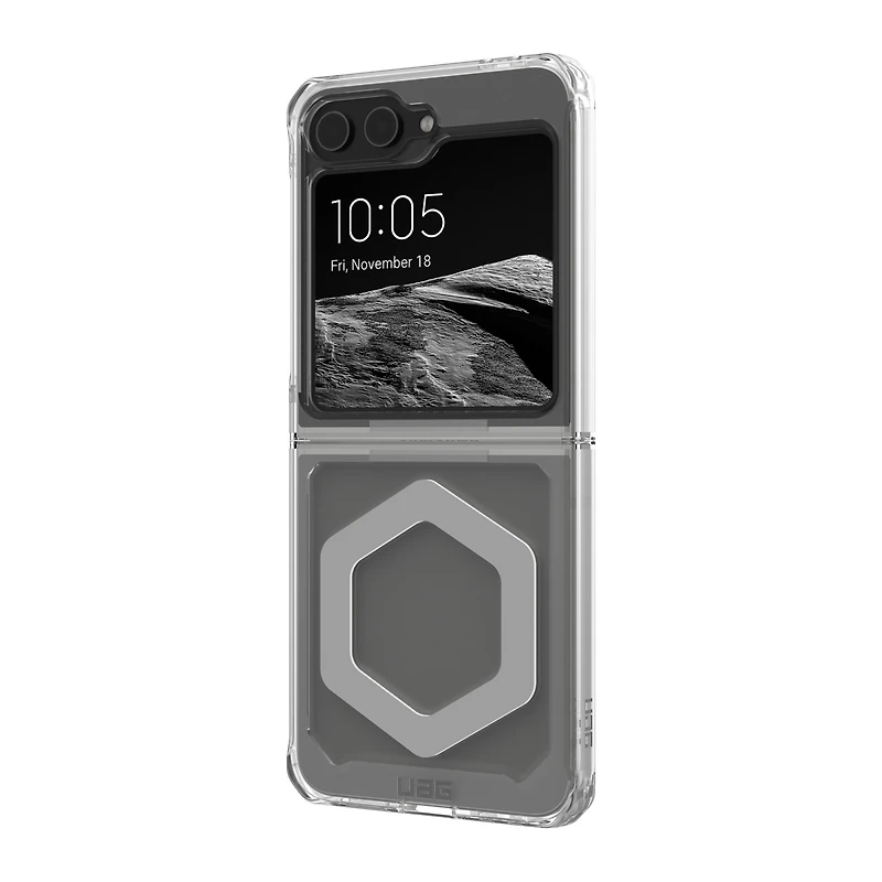Samsung Galaxy Z Flip6 UAG Plyo Pro Case w/MagSafe - Ice/Silver