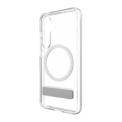 Samsung Galaxy S25 ZAGG Graphene Crystal Palace Snap Kickstand Case - Clear