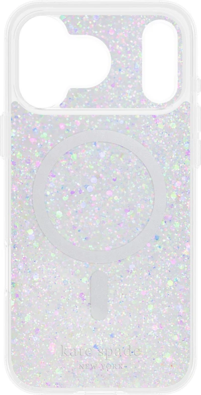 Kate Spade - Protective MagSafe Case Chunky Glitter Iridescent for iPhone 17 Pro Max