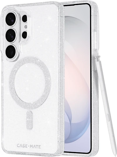 Case-Mate - Étui Twinkle avec aimant pour Samsung Galaxy S26 Ultra - Twilight Silver