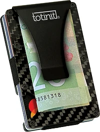Totinit Vault Carbon Fiber RFID Wallet