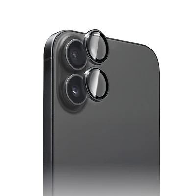 iPhone 17 HyperGear Tempered Glass Camera Rings Lens Protection - 2 Pack