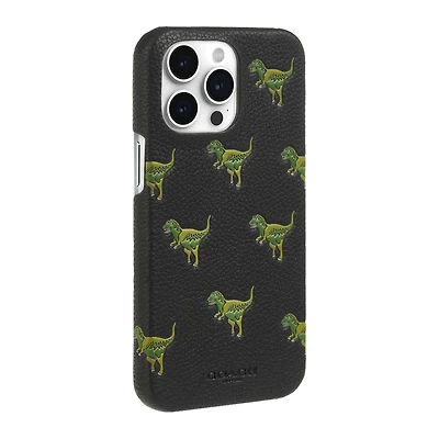 iPhone 15 Pro Max Coach Leather Slim Wrap - Repeat Rexy