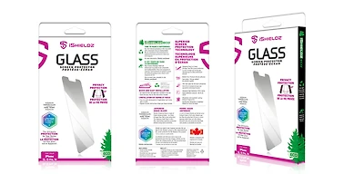 ISHIELDZ PROTECTEUR VERRE D'INTIMITÉ TREMPÉ POUR iPHONE / Pro/ 14