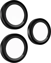 Case-Mate - Aluminum Camera Lens Glass Protectector for Apple iPhone 17 Pro Max  /  iPhone 17 Pro - Black