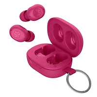 JLab IFCEBJBMINIRPNK124 JBuds Mini True Wireless Écouteurs Rose