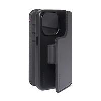 Decoded Portefeuille détachable en cuir pour iPhone 15 Pro - Noir