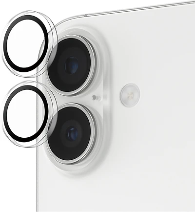 PanzerGlass Protecteur d'objectif d'appareil photo Hoops iPhone 17 - Transparent