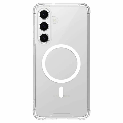 Blu Element BEDZR25SFE1 Étui Robuste DropZone avec Magnets Clear pour Samsung Galaxy S25 FE