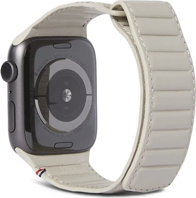 Decoded Bracelet en Cuir Magnetique pour Apple Watch 40/38mm - Argile