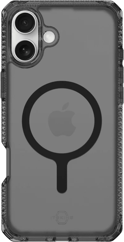 ITSKINS AP6NHBVARSMOK Étui Hybrid_R Vapor MagSafe Smoke pour iPhone 16