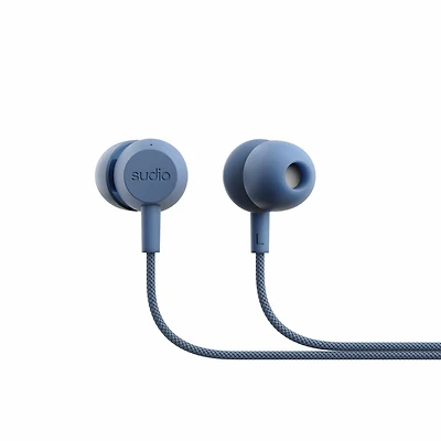 Sudio - V3 Wired Earbuds Blue