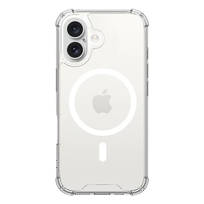 DropZone Rugged w/MagSafe Case Clear for iPhone 16 Plus