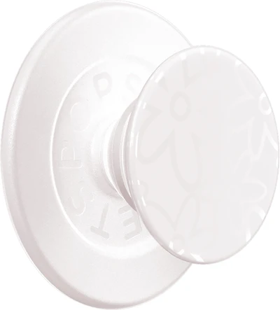 PopSockets 807028 PopGrip pour MagSafe Rond avec Anneau Adaptateur Horchata