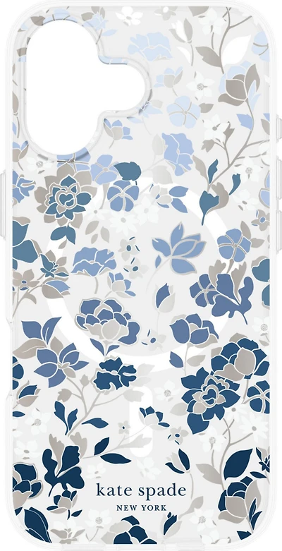 Kate Spade - Protective MagSafe Case for Apple iPhone 17 Pro - Flowerbed Blue
