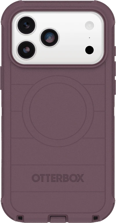 OtterBox 7798434 Étui Defender Pro MagSafe avec Contrôle de la Caméra Trailhead (Violet) pour iPhone 17 Pro Max