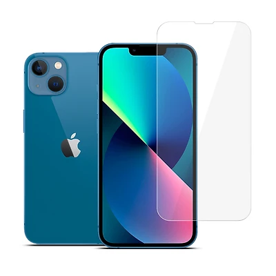 22 Cases - Tempered Glass Screen Protector - iPhone 14 - Clear