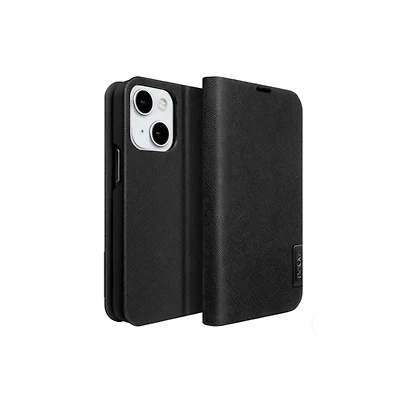 LAUT PRESTIGE FOLIO for iPhone 15 Plus - Black