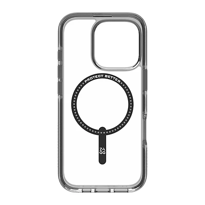 iPhone 16 Pro ZAGG Graphene Santa Cruz Snap Case - Black