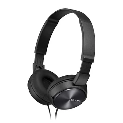 MDRZX310APB Over the Ear Headphones with Mic Black