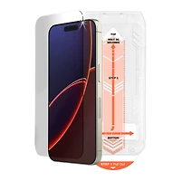 iPhone 17 Pro Max HyperGear Tempered Glass Screen Protector w/Dust Removal Applicator Tray