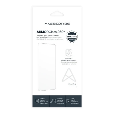 AXS ARMORGlass Protecteurs d'écran et lentille de caméra Apple iPhone 13 Mini