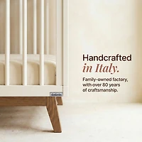 Soho 3-in-1 Convertible Crib - Almond Milk / Walnut