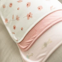 Burp Cloth Pkg 3-floral