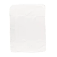 Reversible Muslin Waffle Blanket - Brown / White