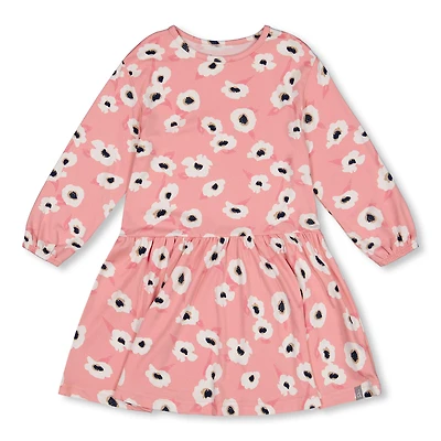 Flowers Print Dress 7-10y