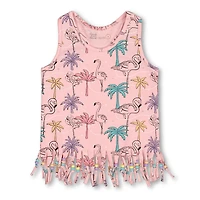 Tropical Palms Tank Top 7-10y