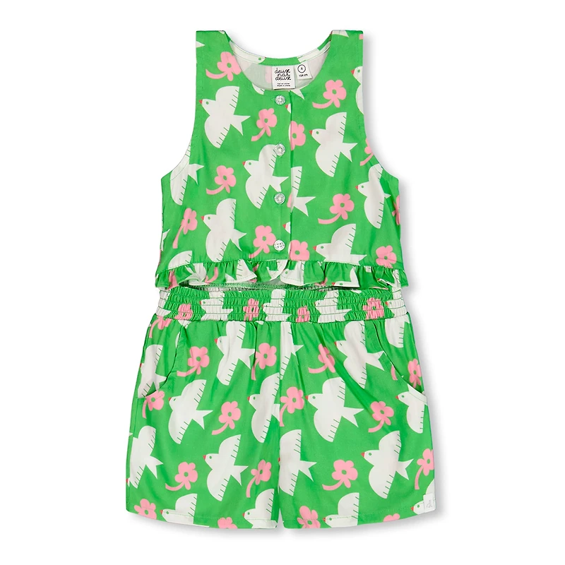 Birds Jumpsuit 7-10y