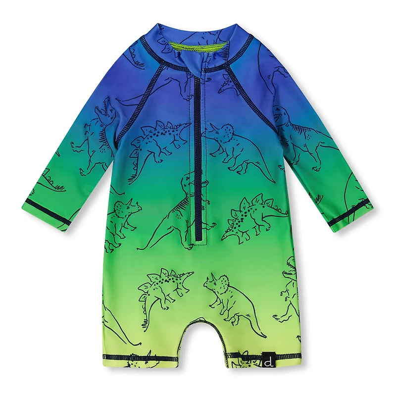 Maillot UV Une Pièce Dinos 3-24mois
