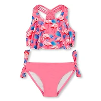 FLamingos Two Piecess Swimsuit 2-6y