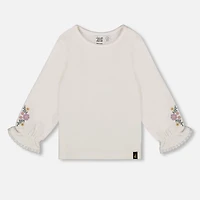 Frost Flowers T-shirt 3-6