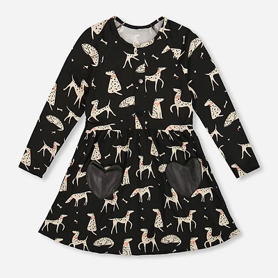 Robe Dalmatien 3-6ans