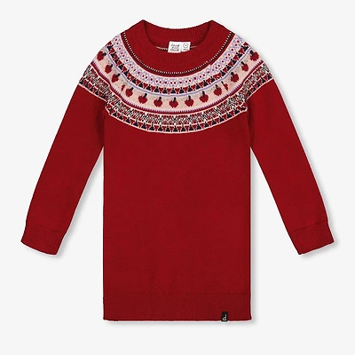 Apple Pie Knit Dress 3-6