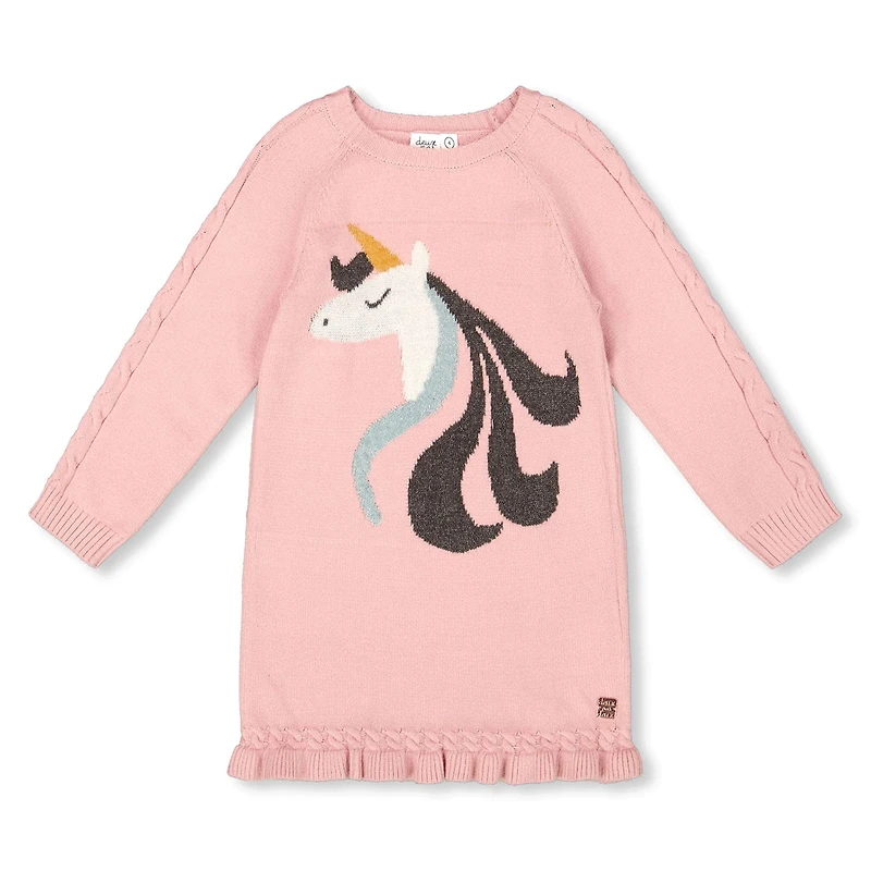 Robe Tricot Licorne 7-10ans