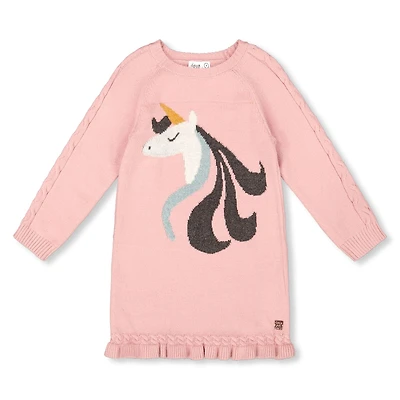 Robe Tricot Licorne 7-10ans