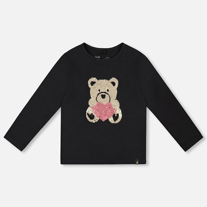 Teddy Bear Heart T-shirt 3-6