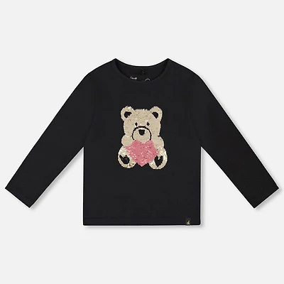 Teddy Bear Heart T-shirt 3-6