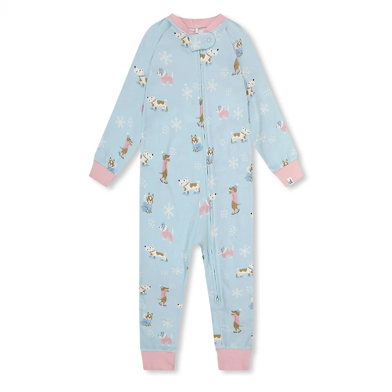 Dogs 1pce Pajama 3-6