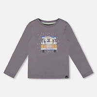 T-shirt Auto Ski 3-6ans