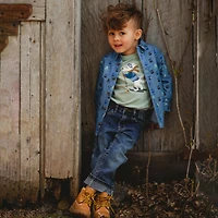 Jeans Marine 3-6ans