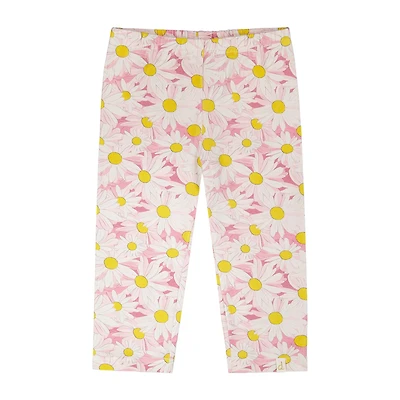 Legging Capri Marguerites 7-10ans