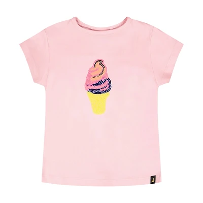 T-shirt Crème Glacé Sucré 7-10ans