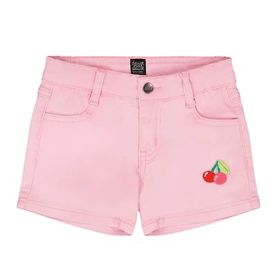 Cherry Pink Denim Short 7-10