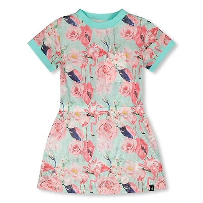 Flamingos Beach Dress