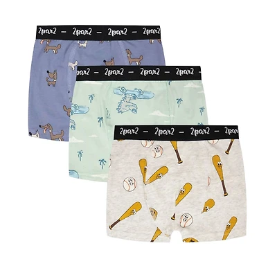 Print Boxers (3) 2-12y